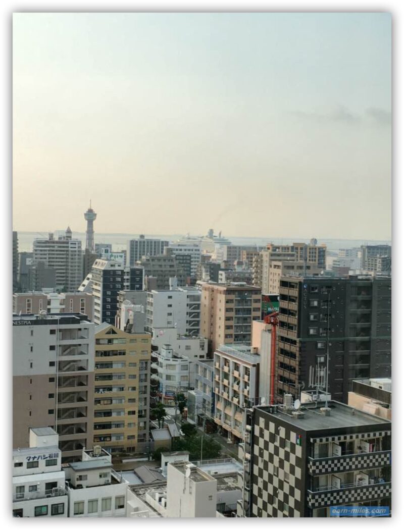 ホテルオークラ福岡からの眺望
