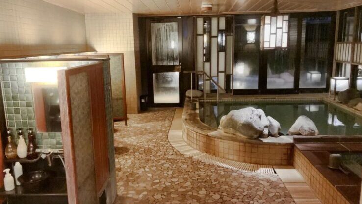 ドーミーイン鹿児島露天風呂洗い場
